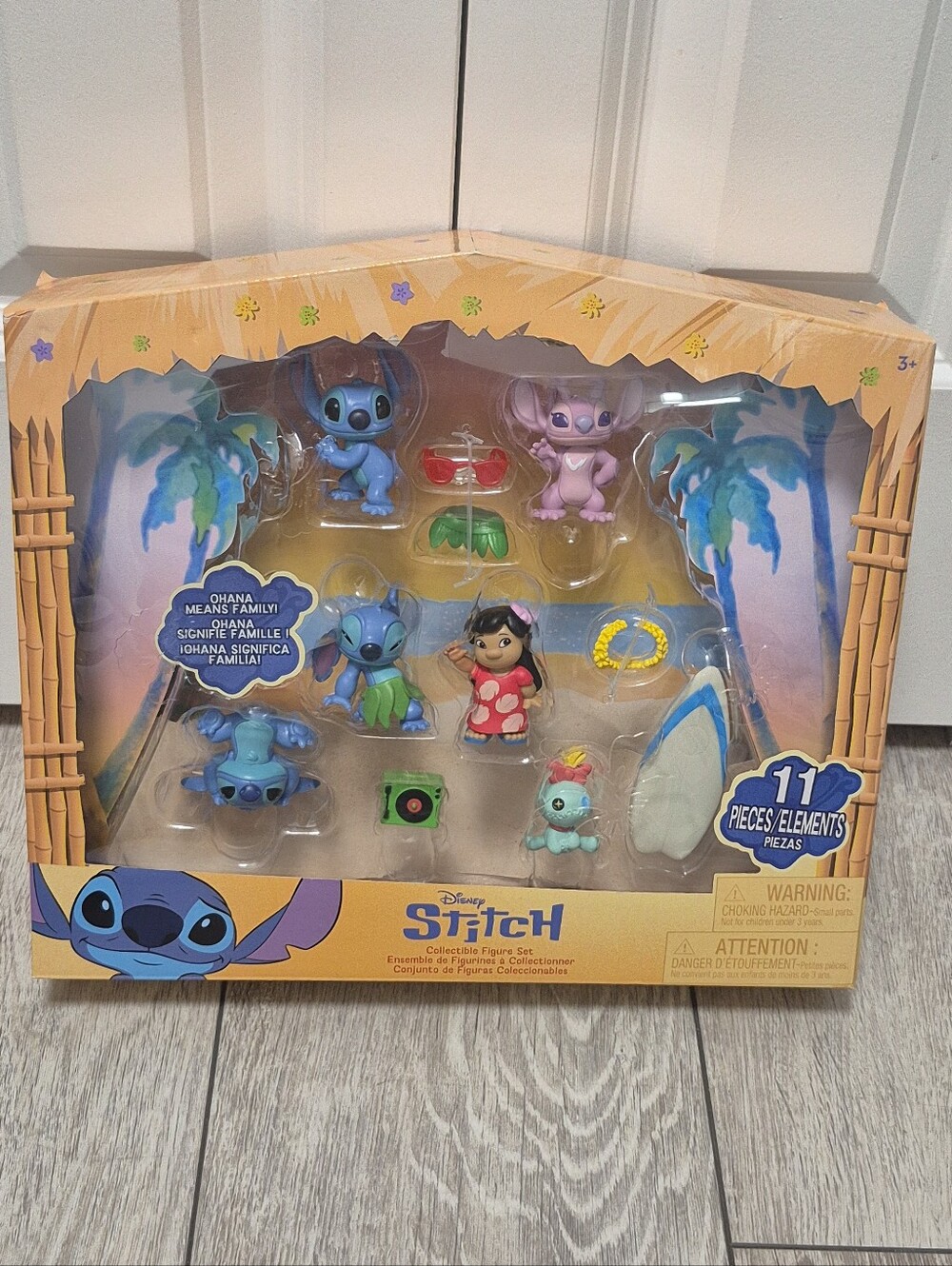 Disney's Lilo & Stitch Deluxe Figure Set, 11-Piece Set, Boy and Girls toys, new